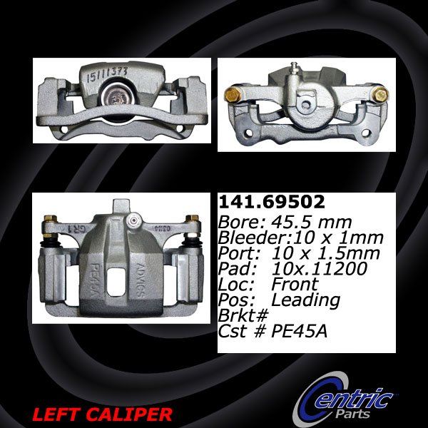 2009-2010 Hummer H3T Disc Brake Caliper - Rear Left (Centric)