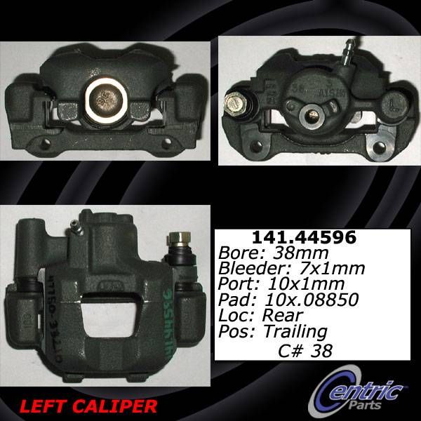 2002-2003 Lexus ES300 Disc Brake Caliper - Rear Left (Centric)