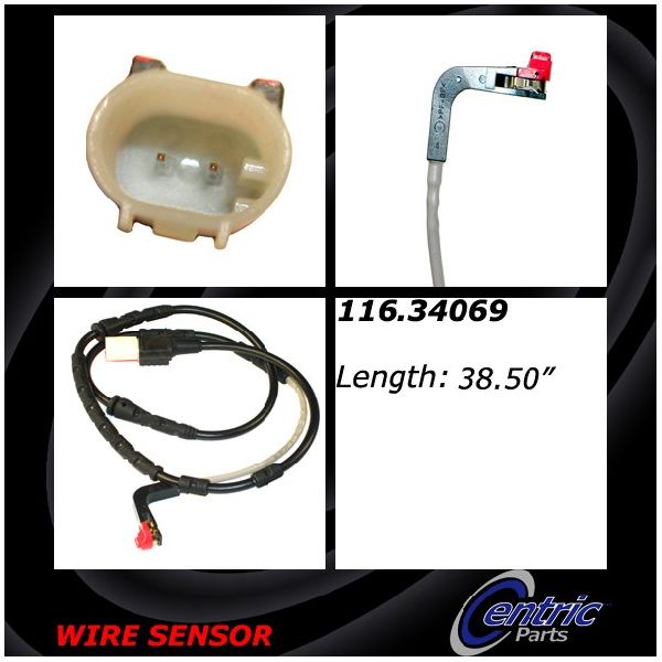 2009-2010 BMW Z4 Disc Brake Pad Wear Sensor - Front (Centric)