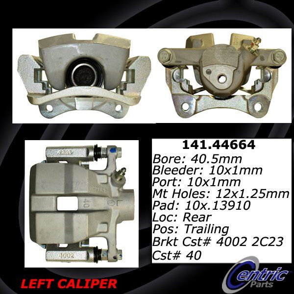 2012-2015 Lexus RX350 Disc Brake Caliper - Rear Left (Centric)