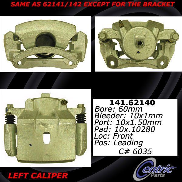 2006-2007 Pontiac G6 Disc Brake Caliper - Front Left (Centric)