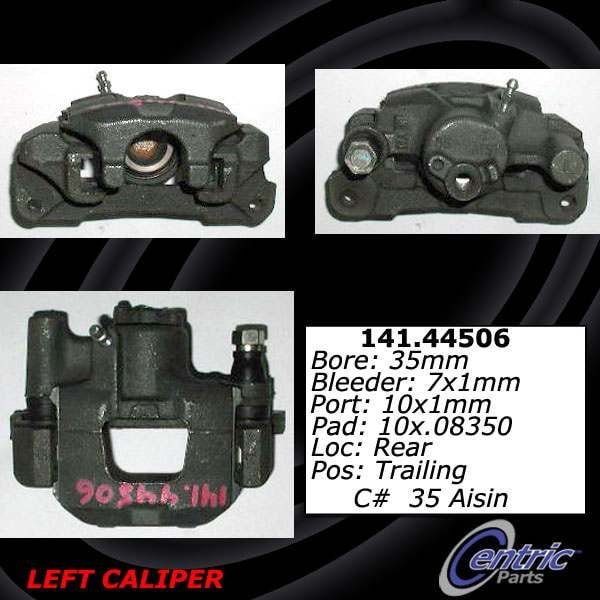 2000-2001 Lexus ES300 Disc Brake Caliper - Rear Right (Centric)