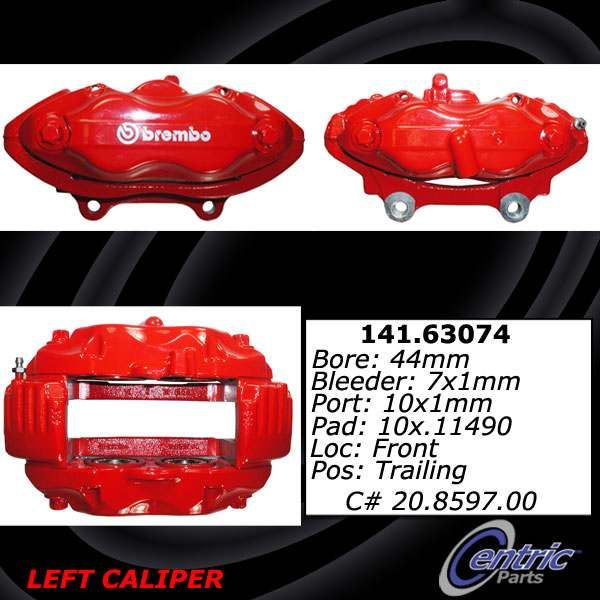 2008, 2007, 2006 Dodge Magnum Disc Brake Caliper