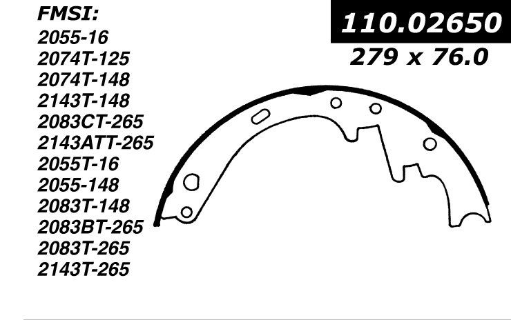 Drum Brake Shoe