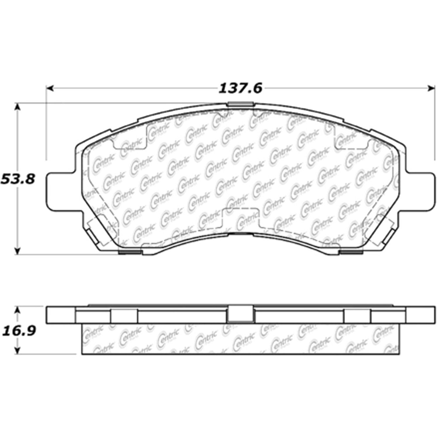 2000, 1999, 1998, 1997 Subaru Legacy Disc Brake Pad Set