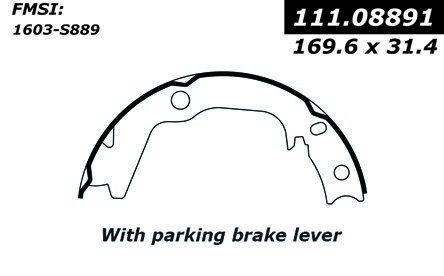 2006, 2005, 2004, 2003, 2002, 2001 Kia Optima Parking Brake Shoe