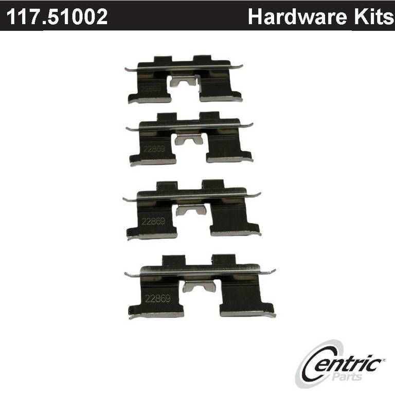 2010, 2009, 2008, 2007, 2006, 2005, 2004, 2003, 2002, 2001 Kia Optima Disc Brake Hardware Kit