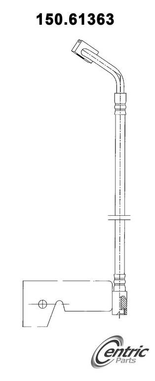 2019, 2018 Genesis G80 Brake Hydraulic Hose