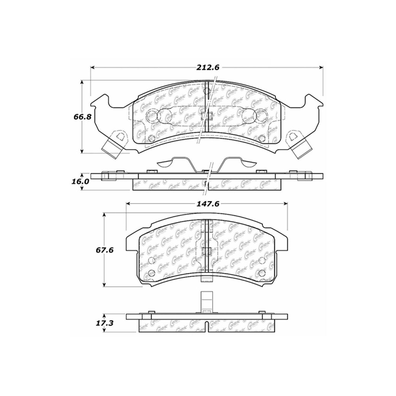 Disc Brake Pad Set