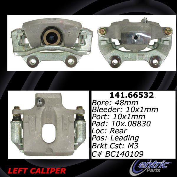 2017, 2016, 2015, 2014, 2013, 2012, 2011, 2010, 2009, 2008, 2007 GMC Acadia Disc Brake Caliper