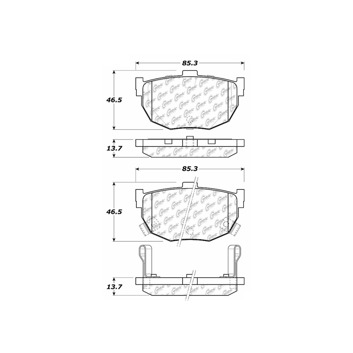 Disc Brake Pad Set