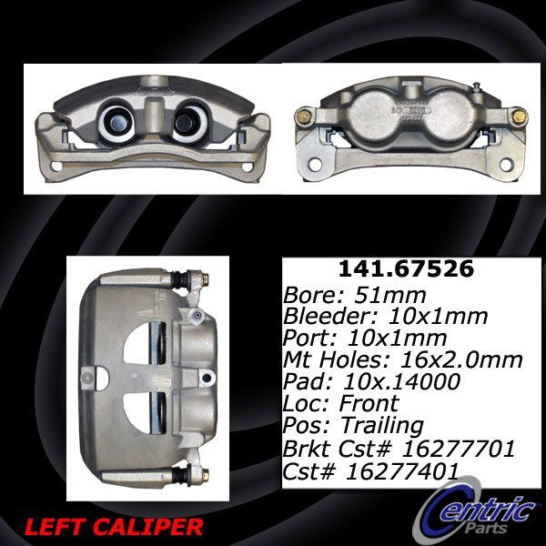 2018, 2017, 2016, 2015, 2014, 2013, 2012, 2011 Ram 3500 3500 Disc Brake Caliper
