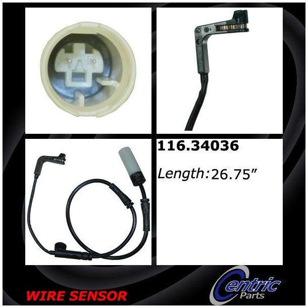 2010, 2009, 2008, 2007, 2006 BMW M5 Disc Brake Pad Wear Sensor