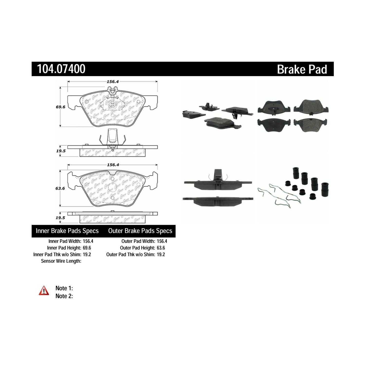 Disc Brake Pad Set