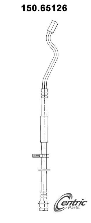2005, 2004, 2003, 2002, 2001, 2000 Ford Excursion Brake Hydraulic Hose