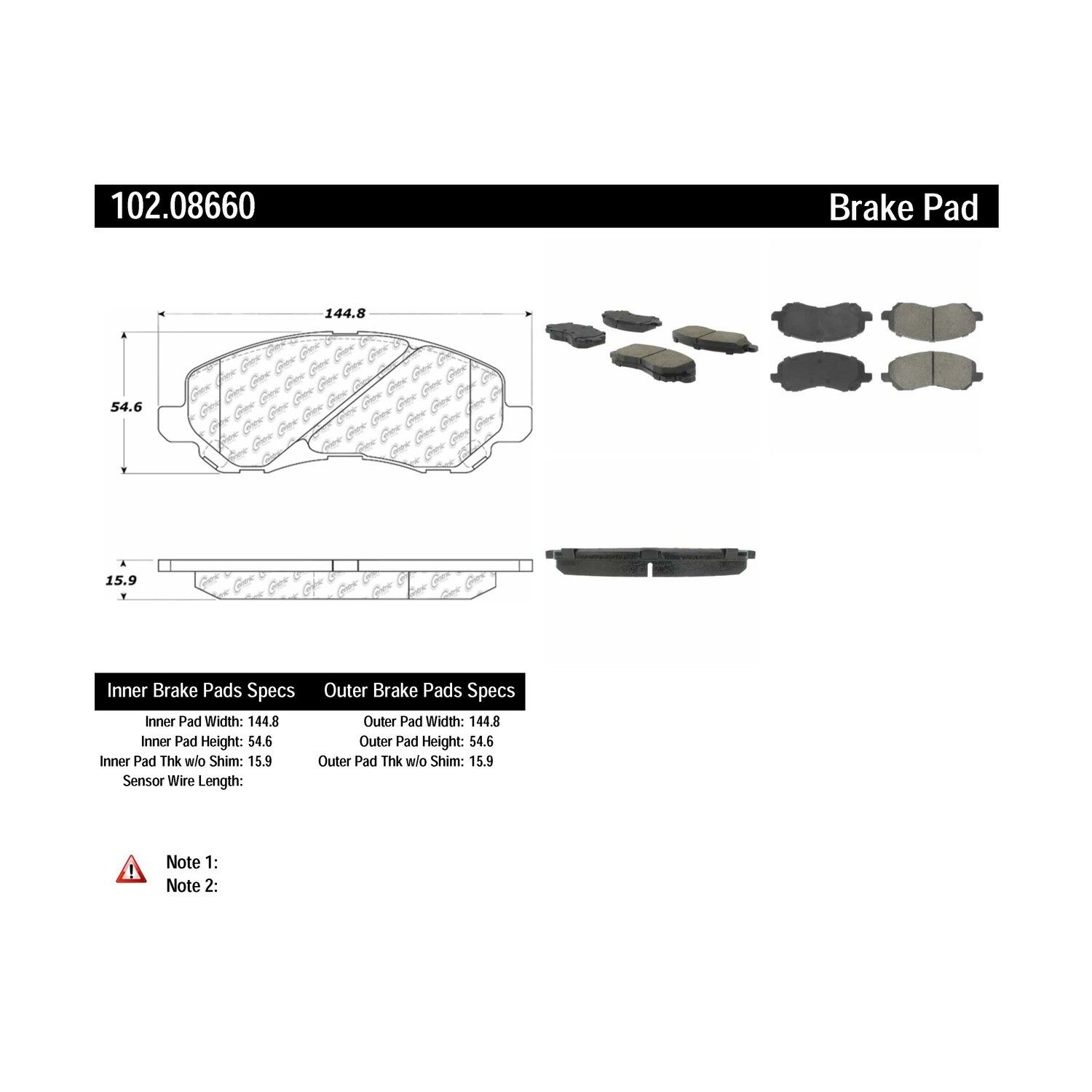 Disc Brake Pad Set