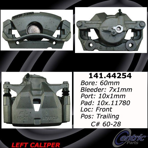 2015, 2014, 2013, 2012, 2011, 2010, 2009, 2008, 2007, 2006 Lexus IS250 Disc Brake Caliper