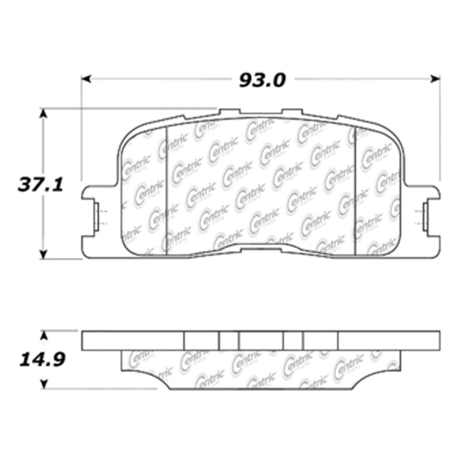 2006, 2005, 2004 Lexus ES330 Disc Brake Pad Set