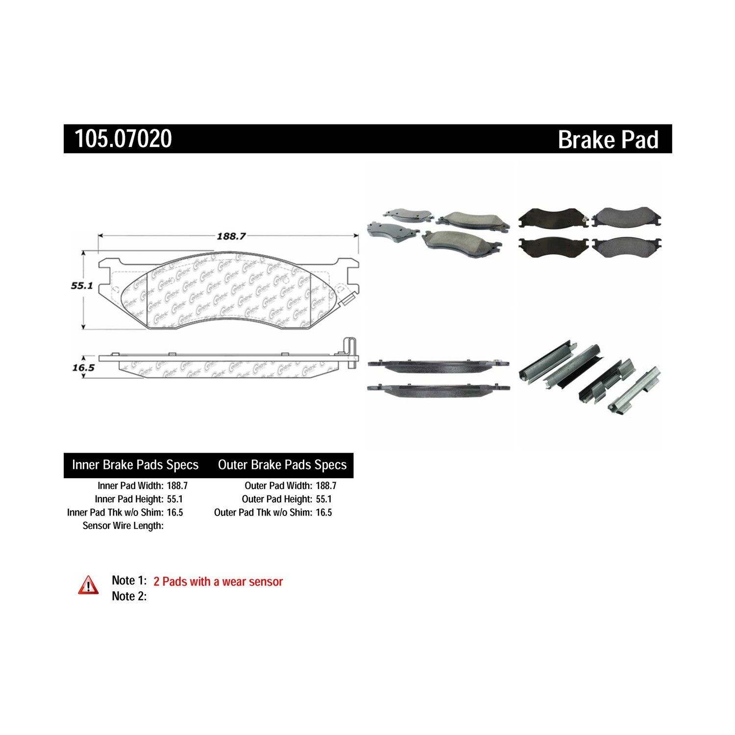 Disc Brake Pad Set