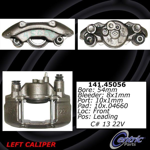 1995, 1994, 1993, 1992, 1991, 1990 Mazda 323 Disc Brake Caliper