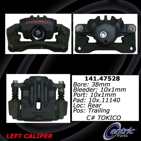 2009, 2008, 2007, 2006 Subaru Legacy Disc Brake Caliper