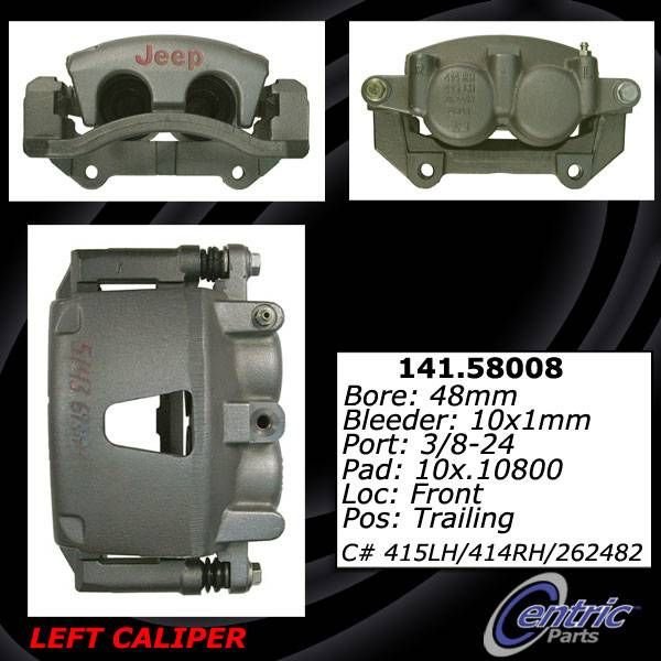 2010, 2009, 2008, 2007, 2006 Jeep Commander Disc Brake Caliper