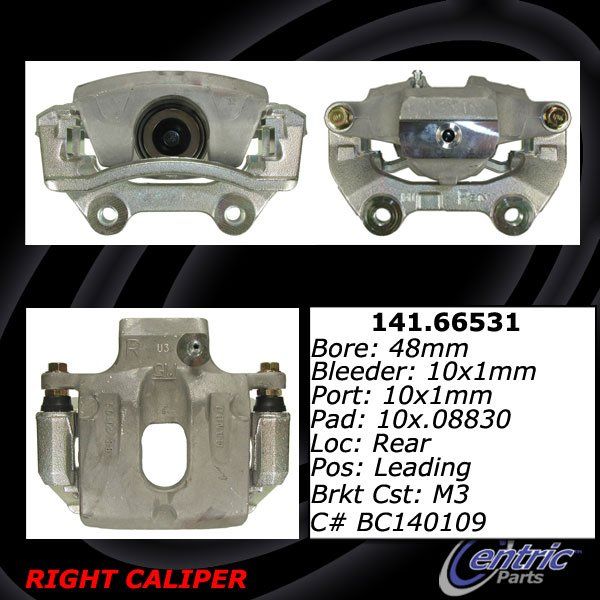 2017, 2016, 2015, 2014, 2013, 2012, 2011, 2010, 2009 Chevrolet Traverse Disc Brake Caliper
