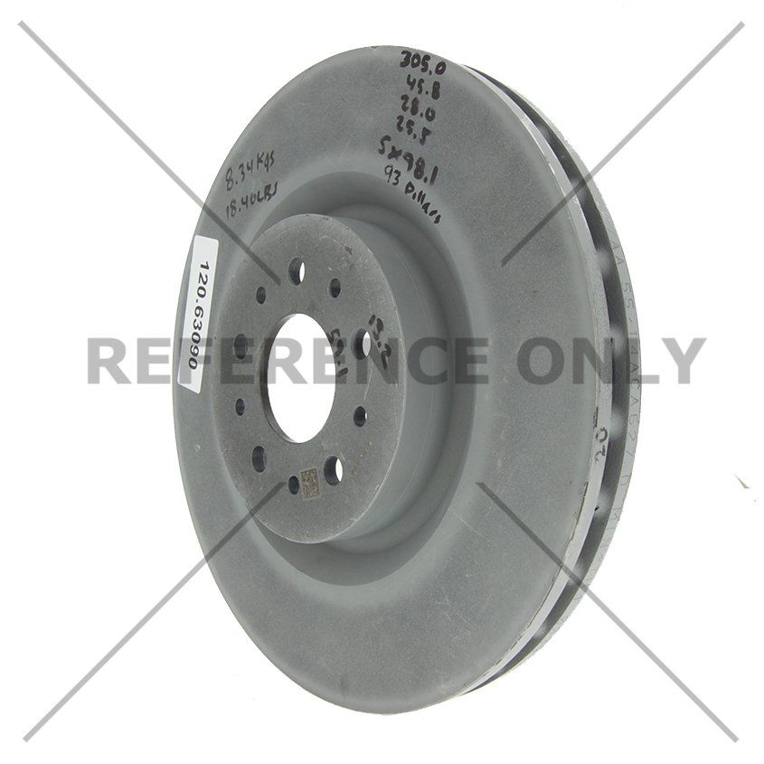2022, 2021, 2020, 2019, 2018, 2017, 2016, 2015 Ram ProMaster City City Disc Brake Rotor