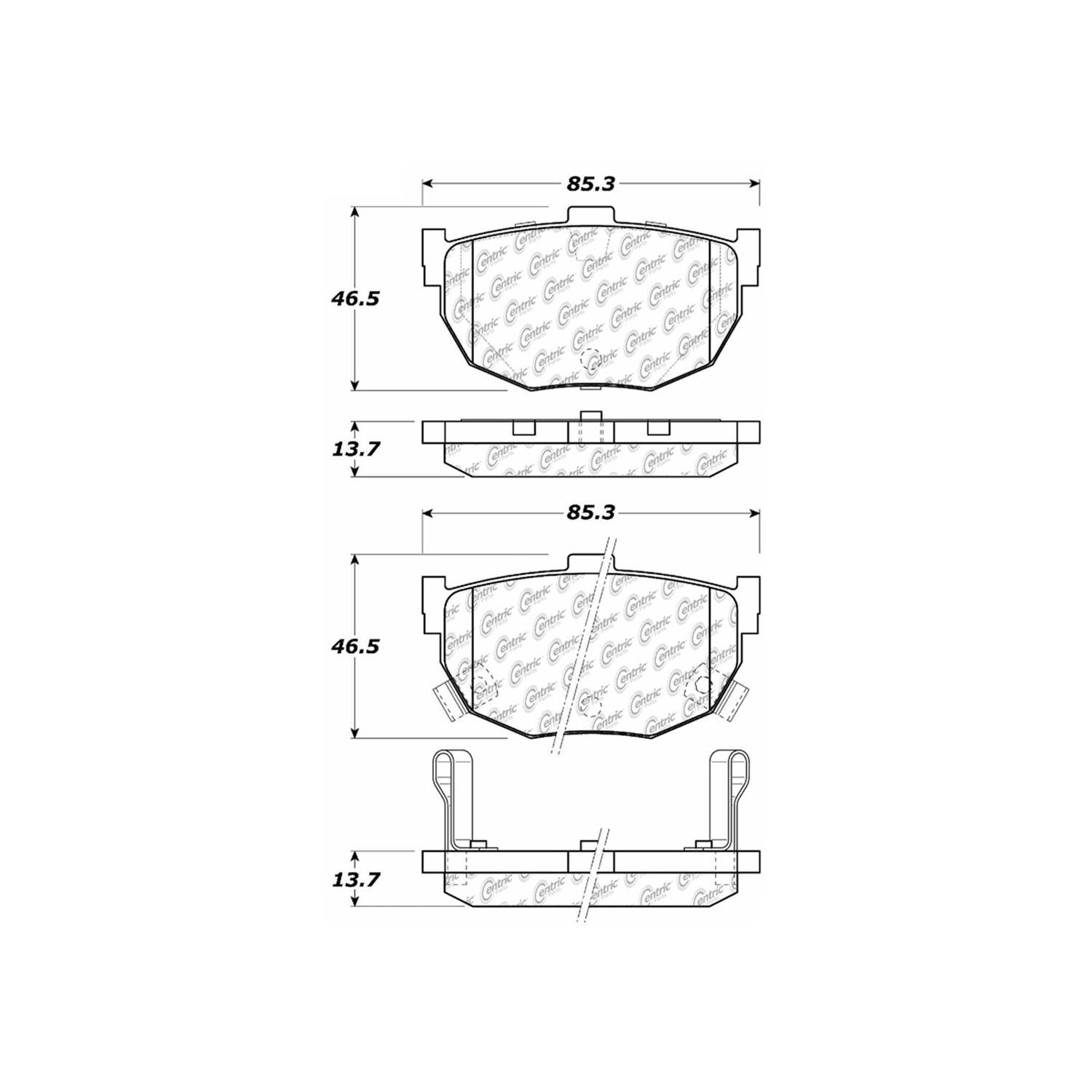 Disc Brake Pad Set