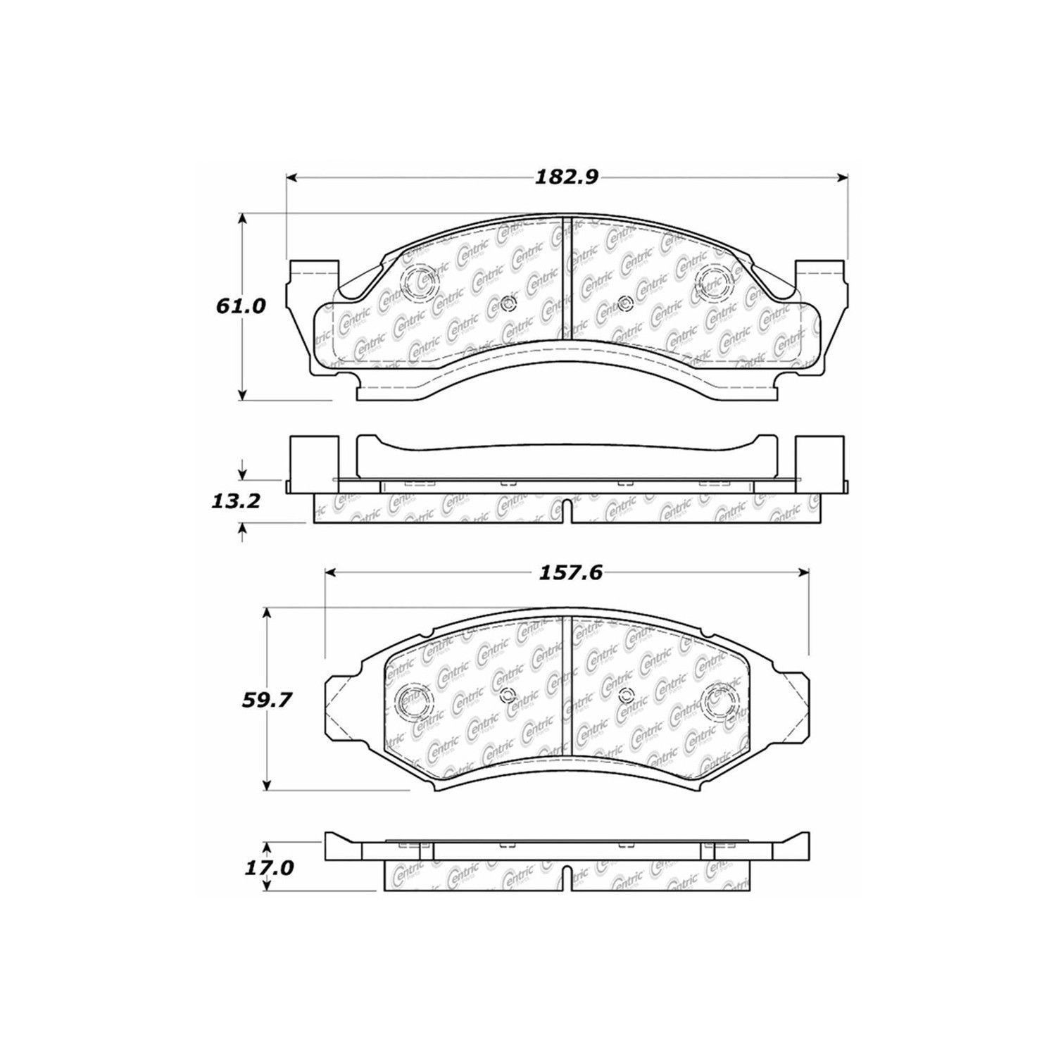Disc Brake Pad Set