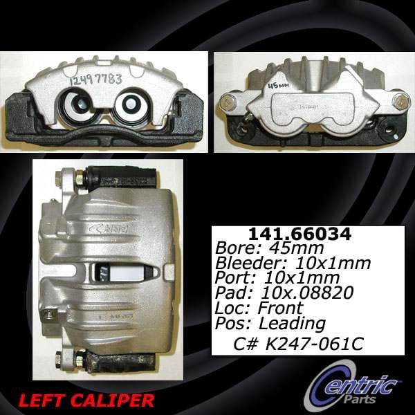 2002-2005 Buick Rainier Disc Brake Caliper Centric