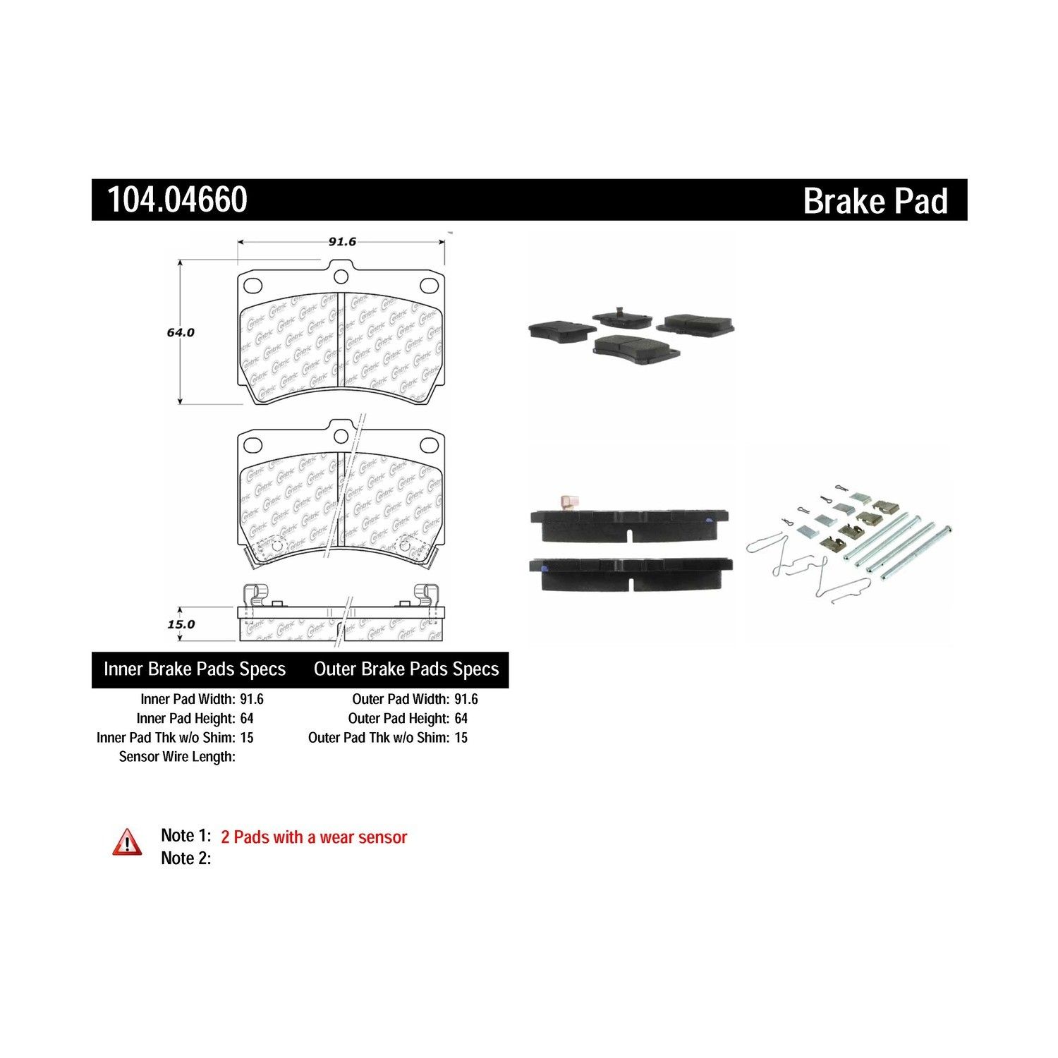 Disc Brake Pad Set