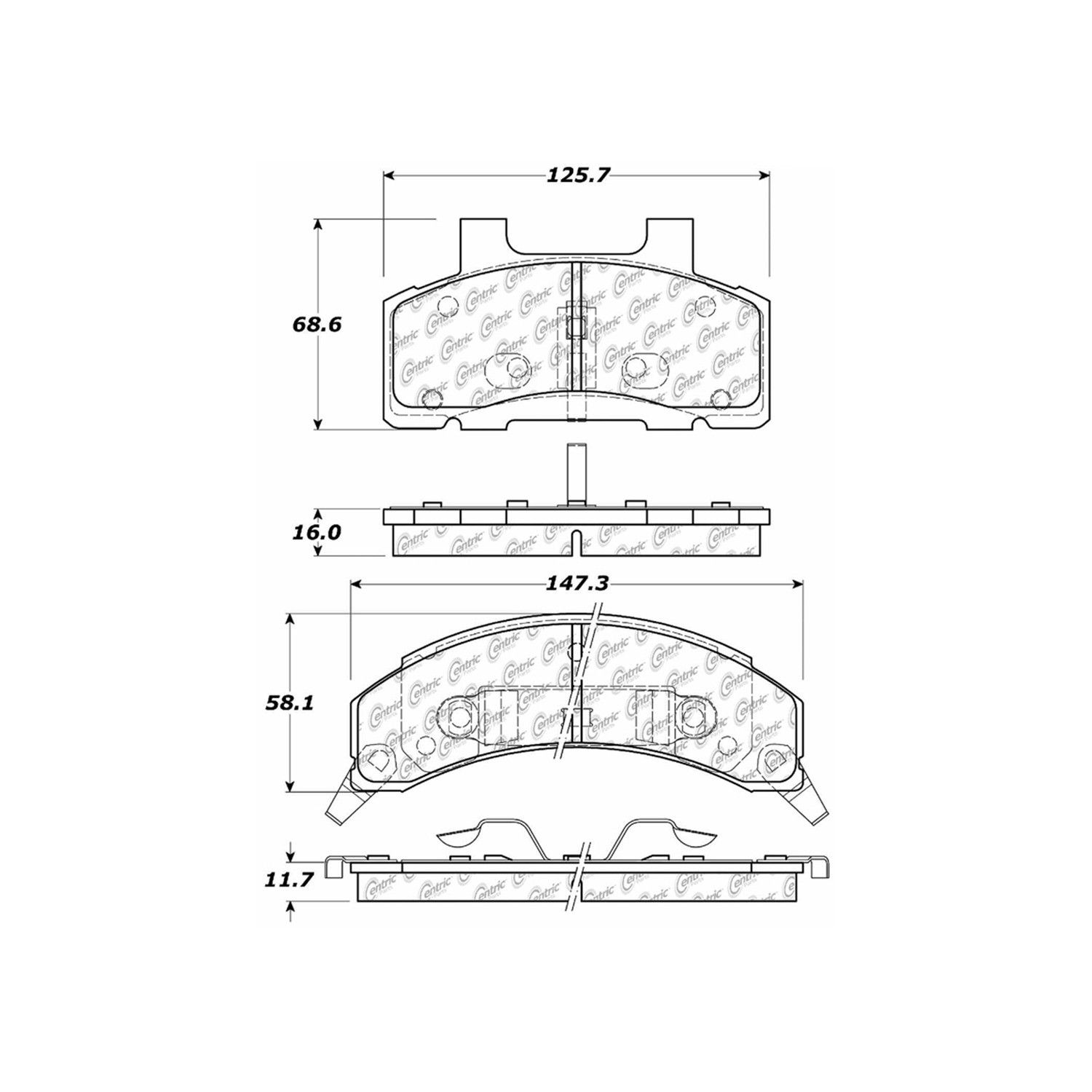 Disc Brake Pad Set