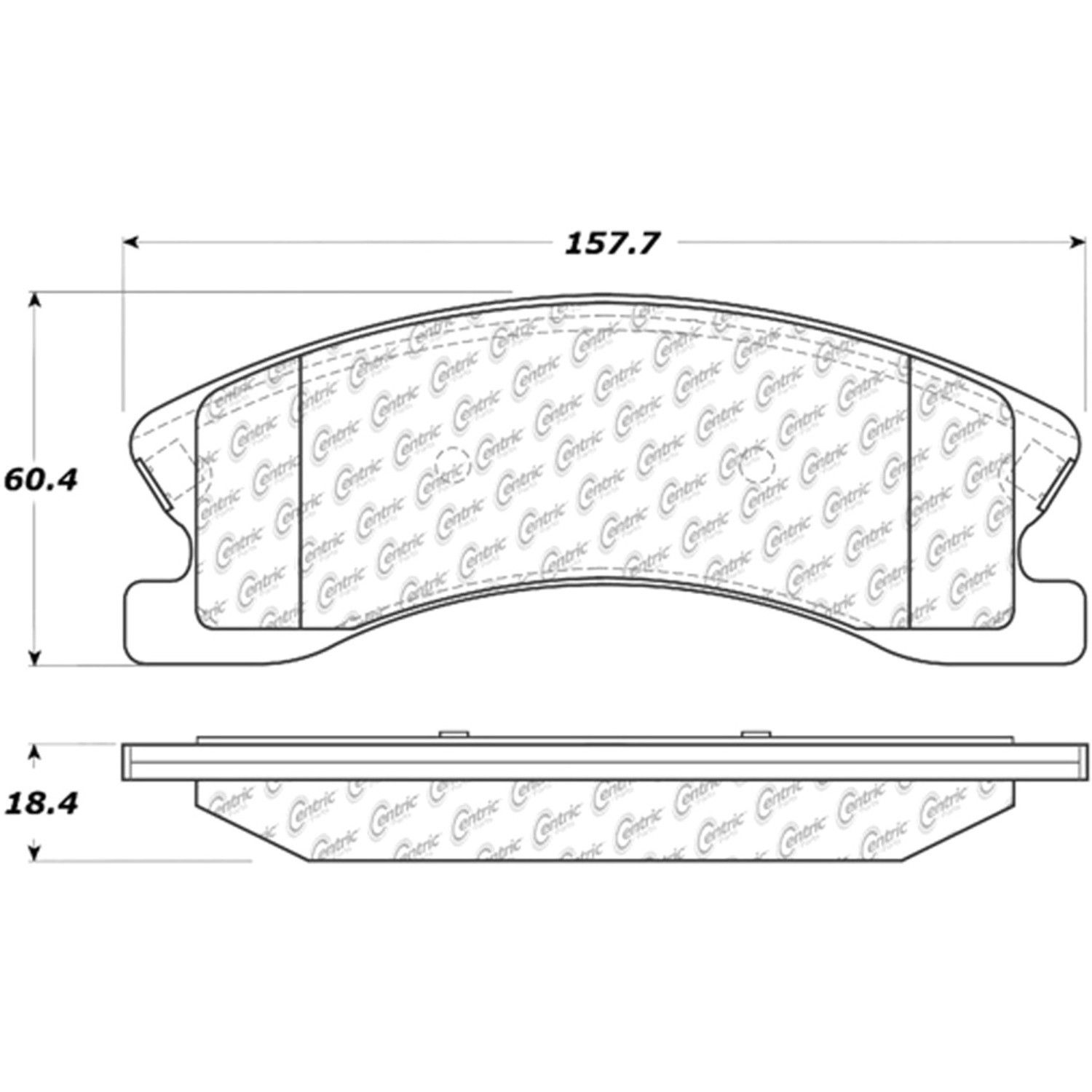2004, 2003, 2002, 2001, 2000, 1999 Jeep Grand Cherokee Cherokee Disc Brake Pad Set