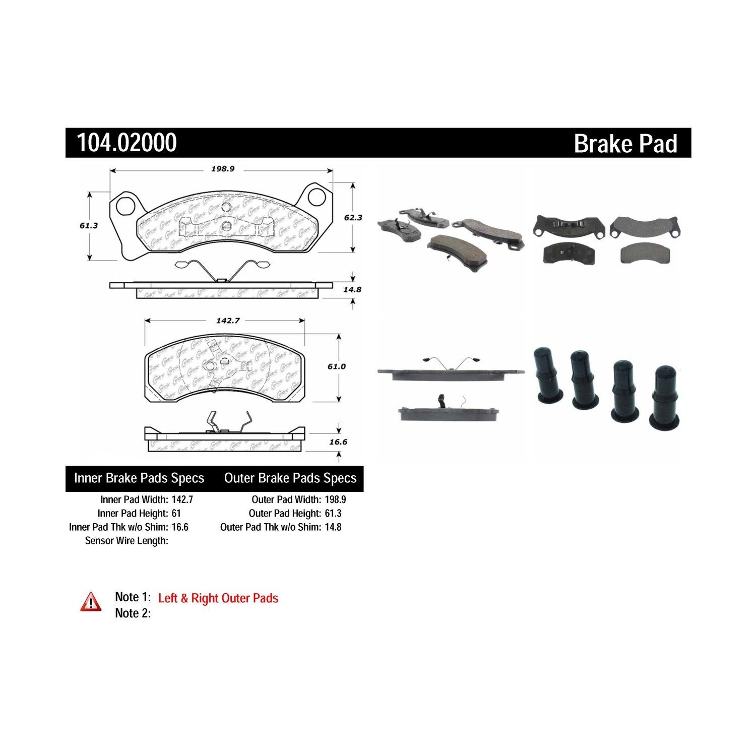 Disc Brake Pad Set
