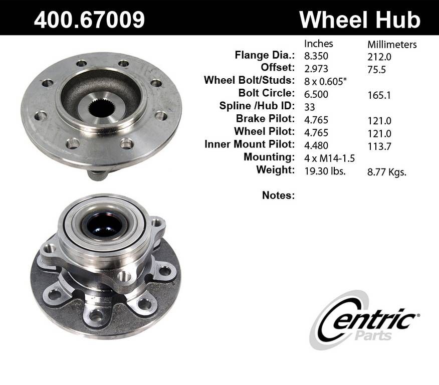 Dodge Ram 2500 Wheel Bearing and Hub Assembly Replacement (Centric