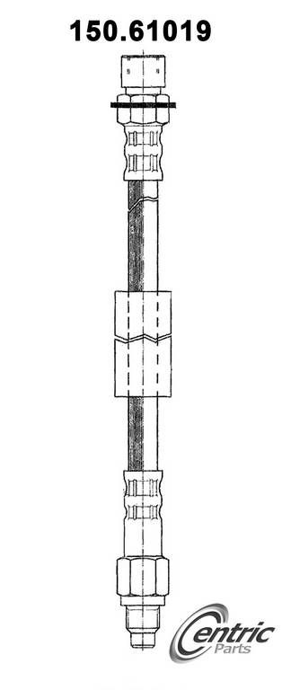1978 Mercury Zephyr Brake Hydraulic Hose