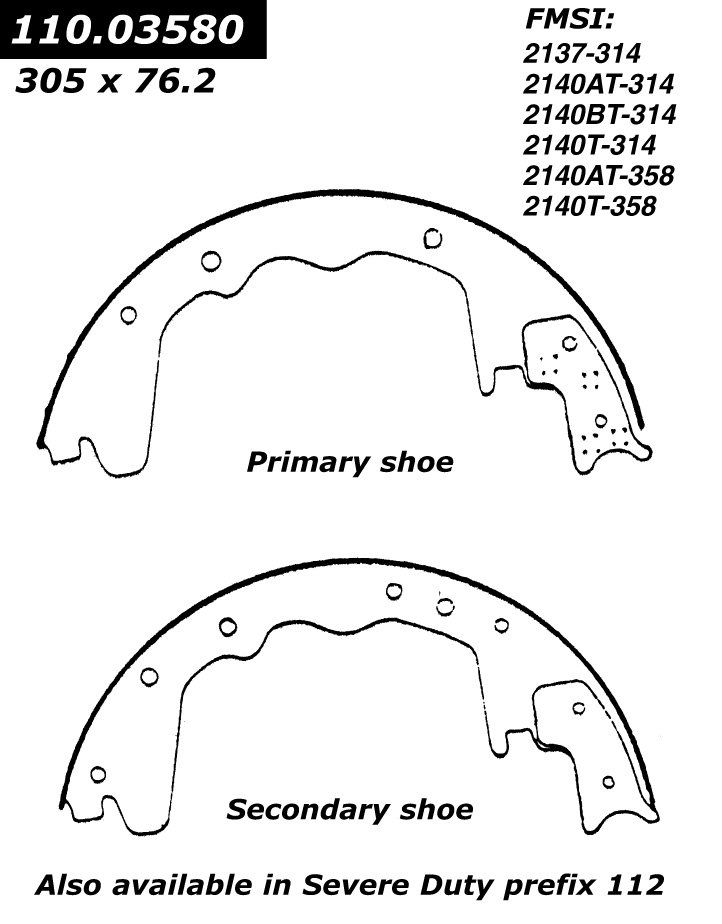 Drum Brake Shoe