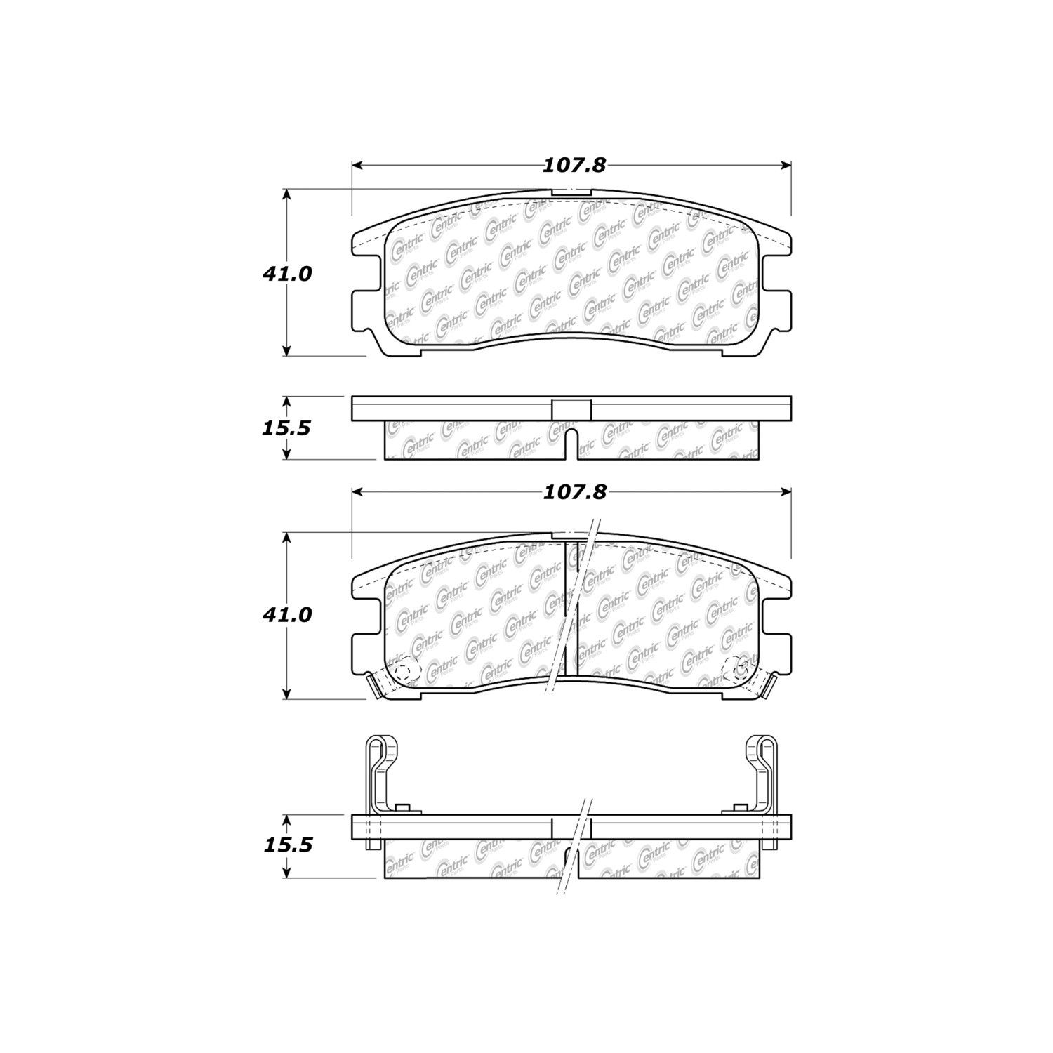Disc Brake Pad Set