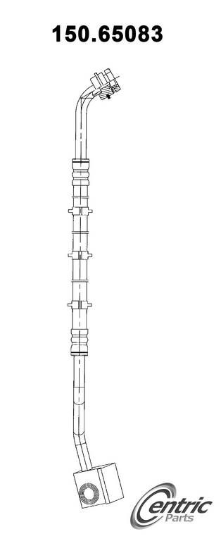 1996, 1995, 1994 Ford Bronco Brake Hydraulic Hose