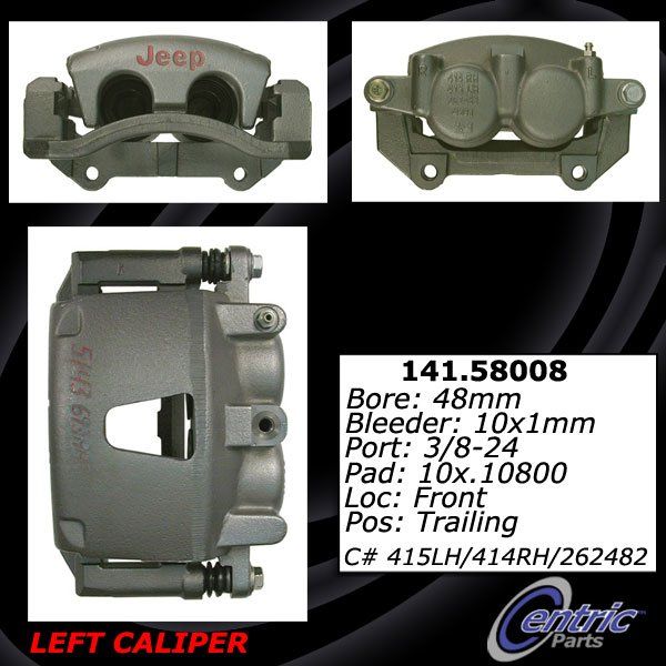 2010, 2009, 2008, 2007, 2006 Jeep Commander Disc Brake Caliper
