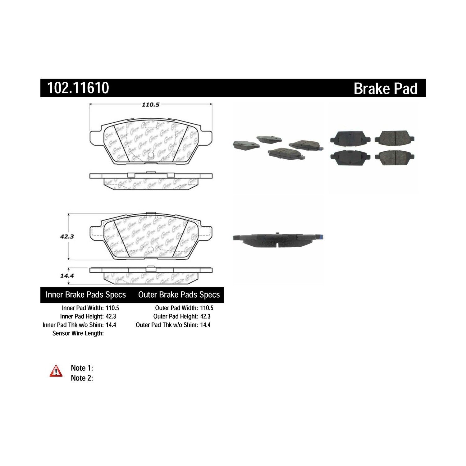 Disc Brake Pad Set