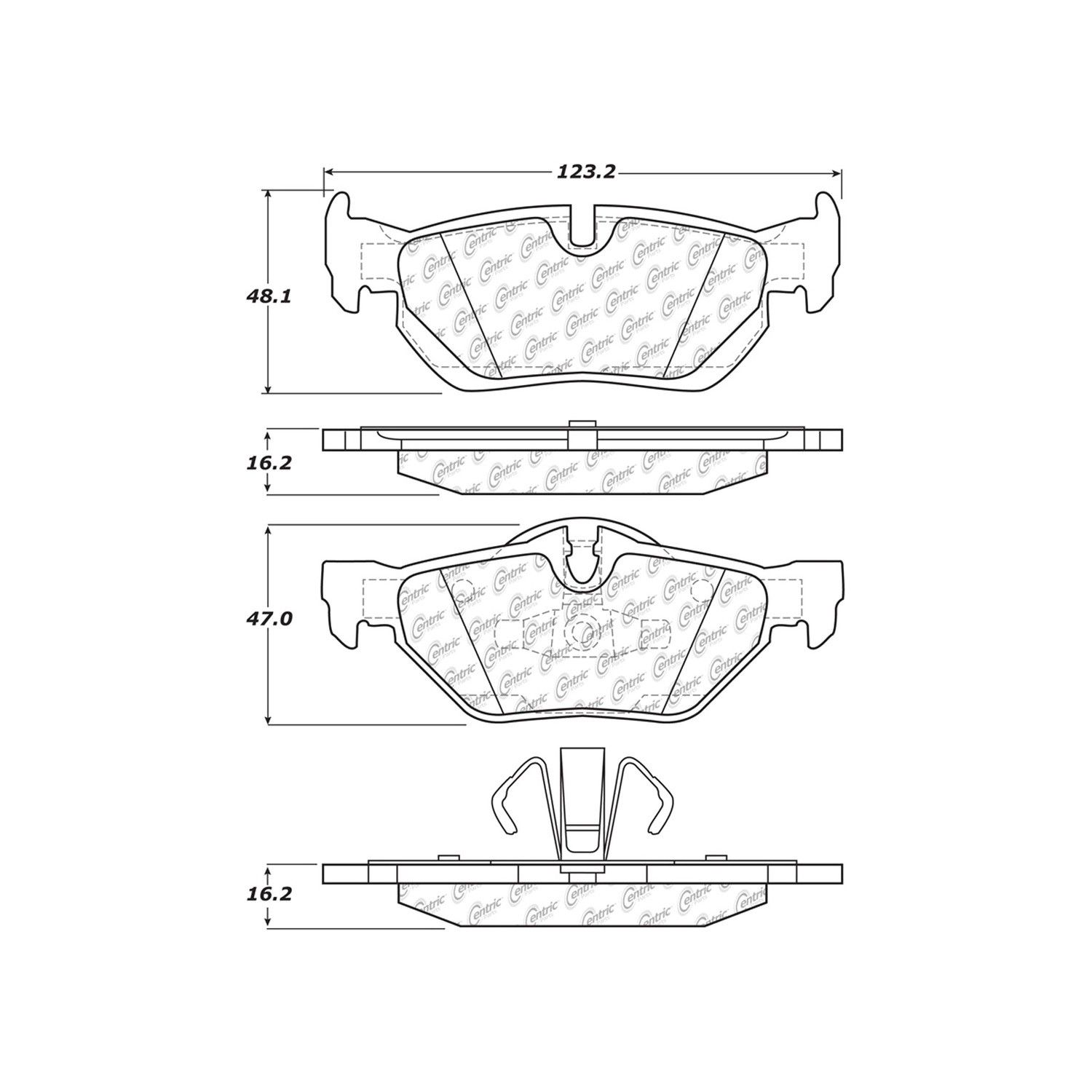Disc Brake Pad Set