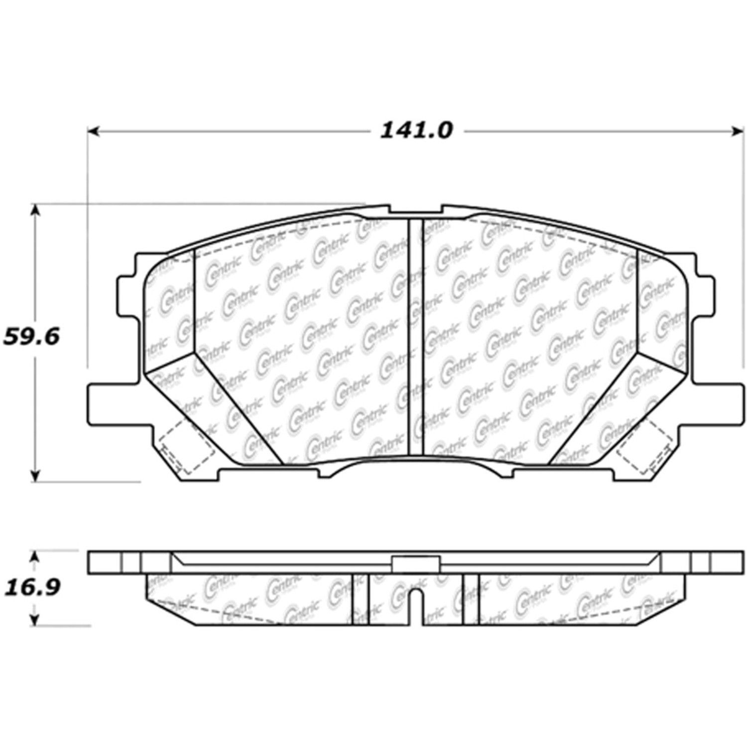 2006, 2005, 2004 Lexus RX330 Disc Brake Pad Set