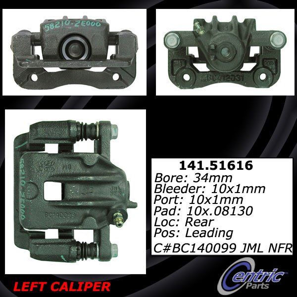 2010, 2009, 2008, 2007, 2006 Kia Optima Disc Brake Caliper