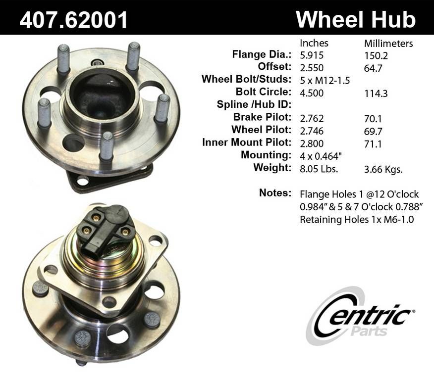 Buick Park Avenue Wheel Bearing and Hub Assembly Replacement (ACDelco