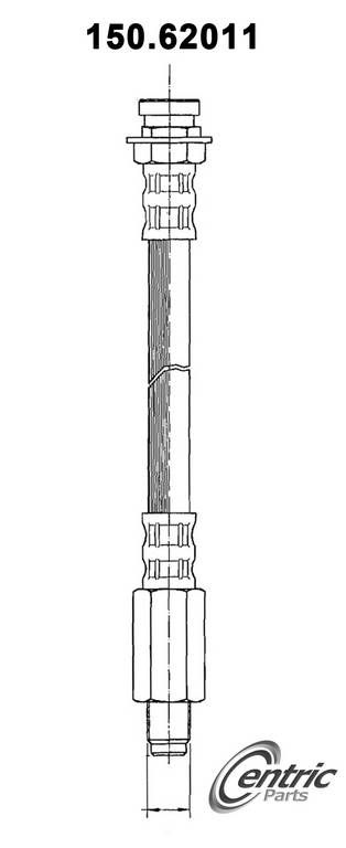 1967 Pontiac GTO Sport Brake Hydraulic Hose