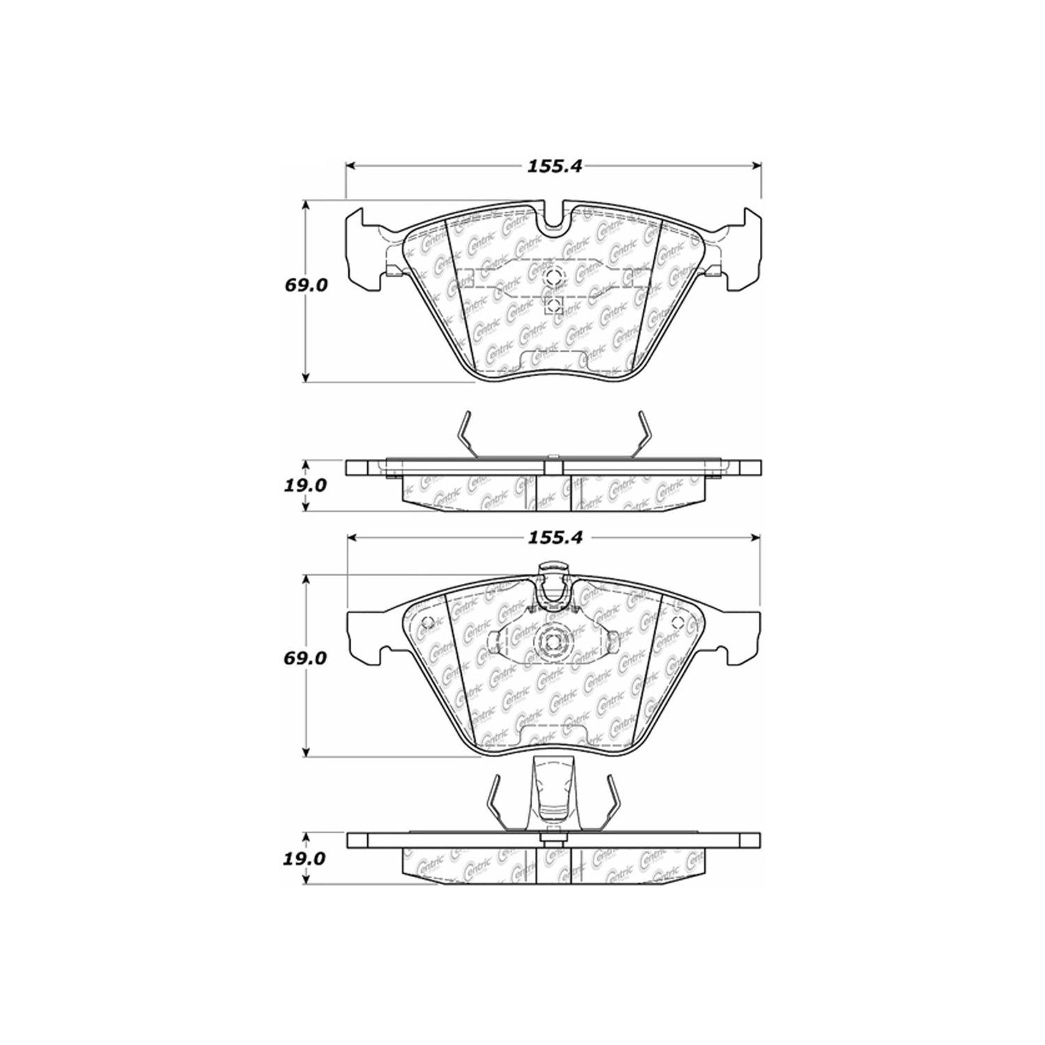 Disc Brake Pad Set