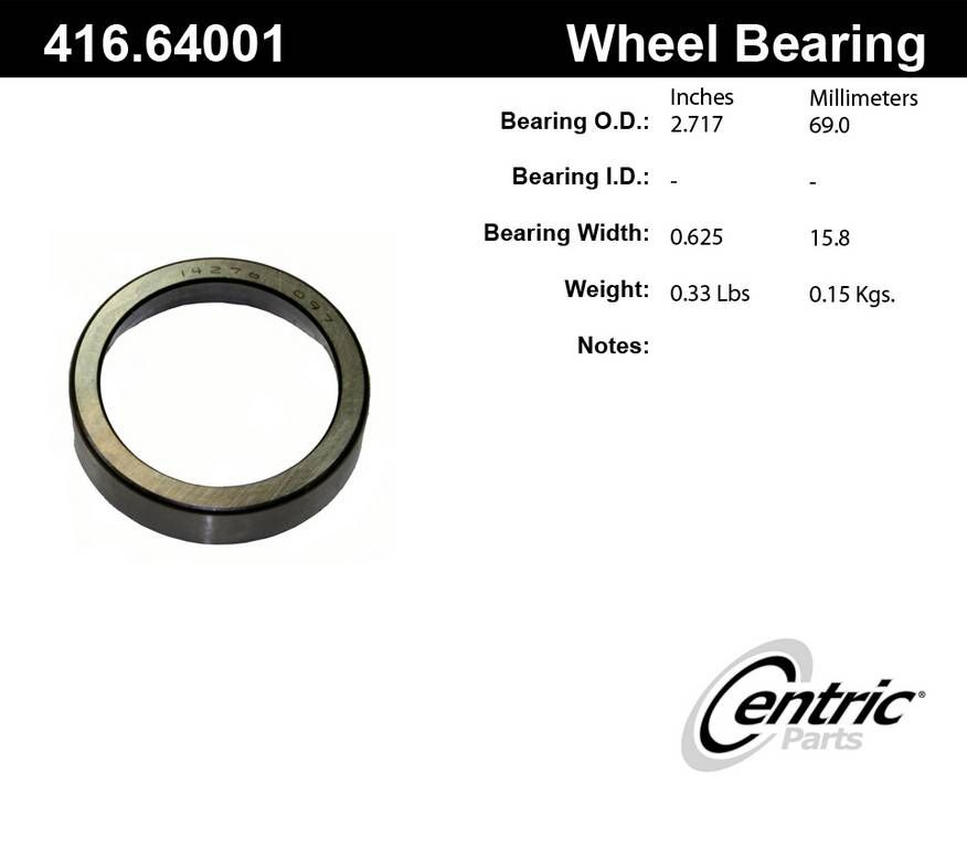 1956, 1955, 1954, 1953 Ford F-250 DB5 Wheel Bearing Race