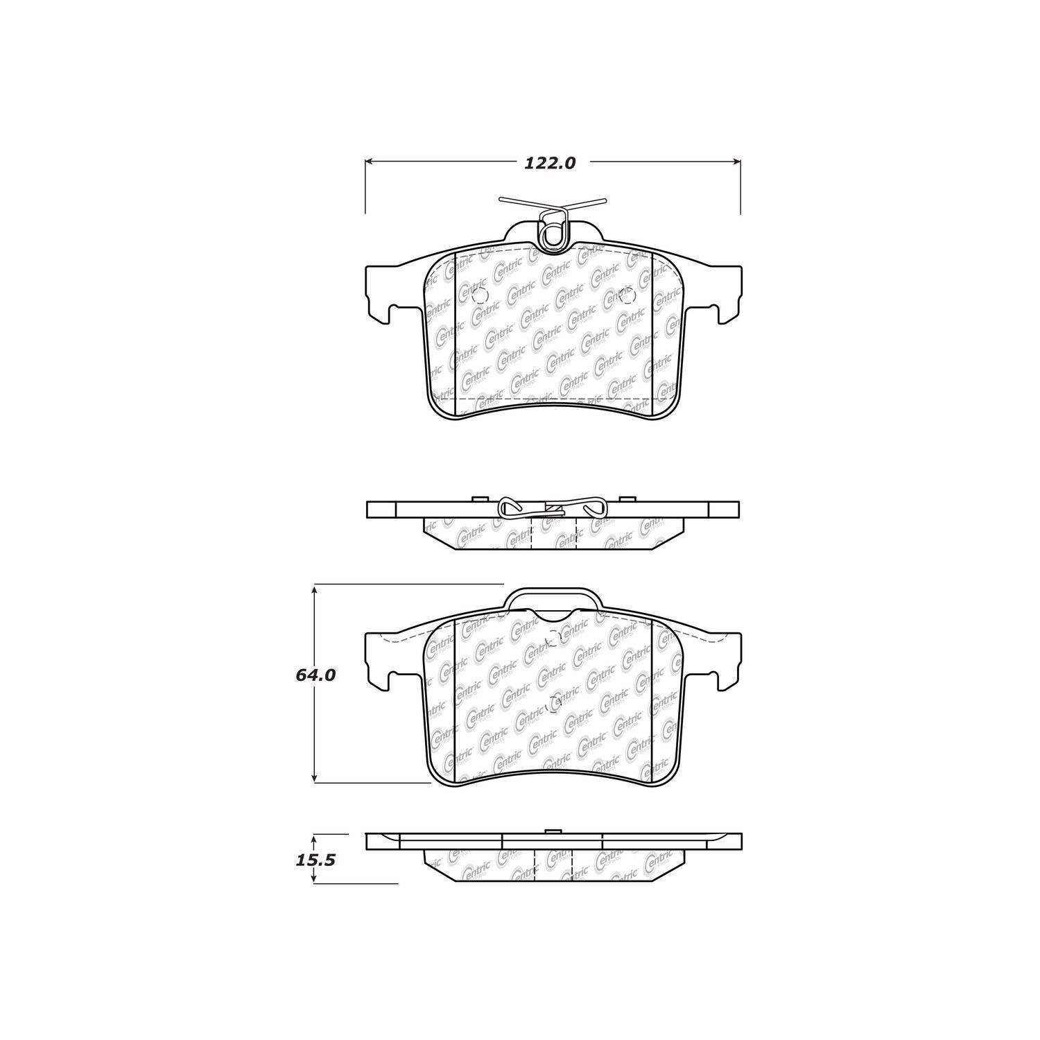 Disc Brake Pad Set